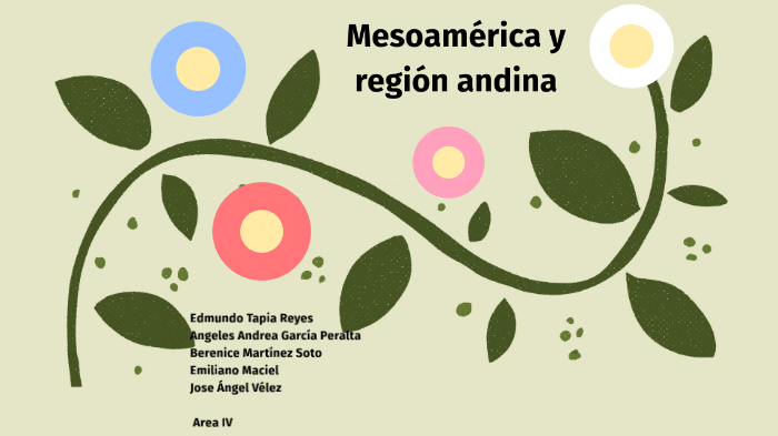 Mesoamerica Y Región Andina By Ed T On Prezi