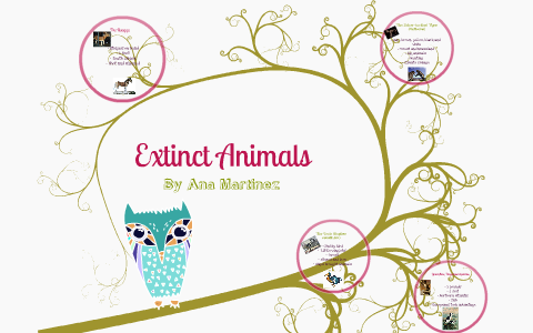 SPEECH-EXTINCT ANIMALS by Ana Martinez on Prezi