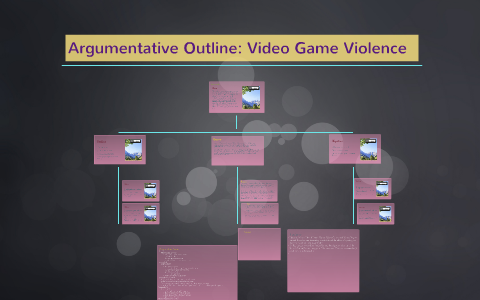 video games and violence argumentative essay