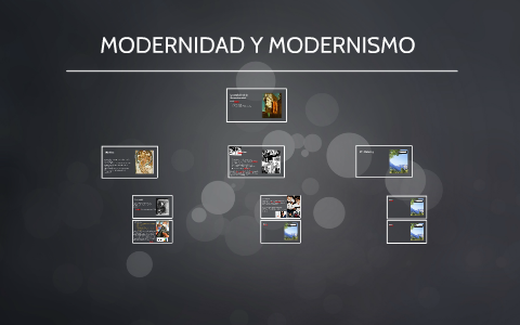 MODERNIDAD Y MODERNISMO By Ronaldo Aguirre On Prezi