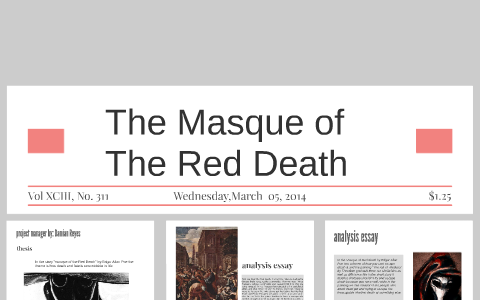 the masque of the red death essay topics