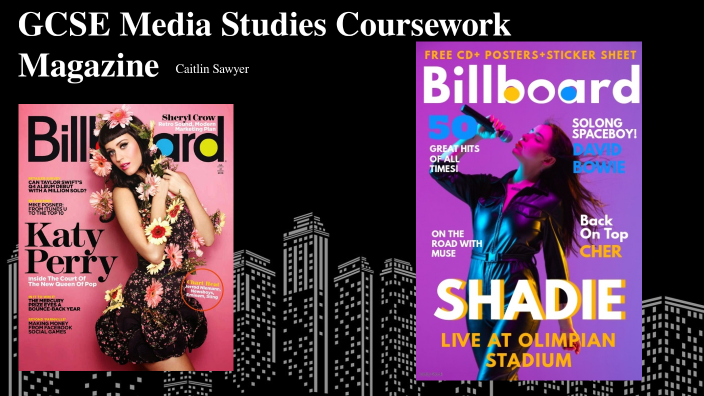 media studies magazine coursework