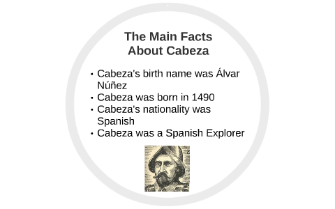 cabeza de vaca date of birth
