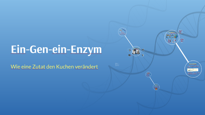 experiment zur ein gen ein enzym hypothese