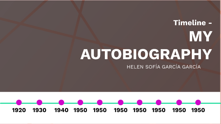 MY AUTOBIOGRAPHY TIMELINE by Helen Sofia Garcia Garcia on Prezi
