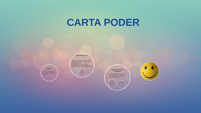 Carto Poder CARTA PODER by Mario Pimentel on Prezi