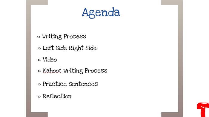 The Writing Process by roberto Espinoza on Prezi
