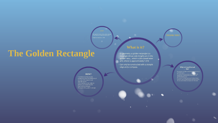 The Golden Rectangle by