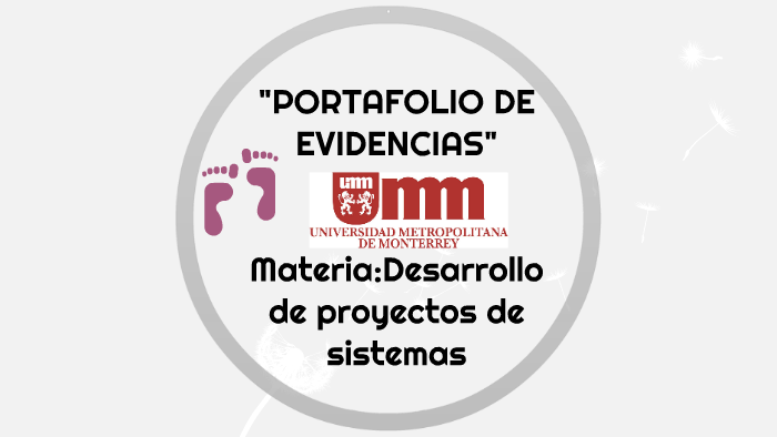 PORTAFOLIO DE EVIDENCIAS by Alexandra Garcia on Prezi