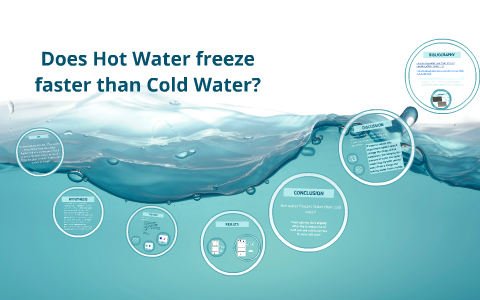 Does Hot Water freeze faster than Cold Water? by Tiarn Binder on Prezi