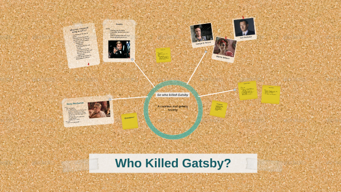 essay on who killed gatsby