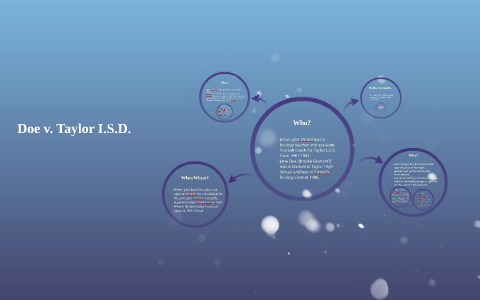 Doe v. Taylor I.S.D. by Tiphani Morris on Prezi