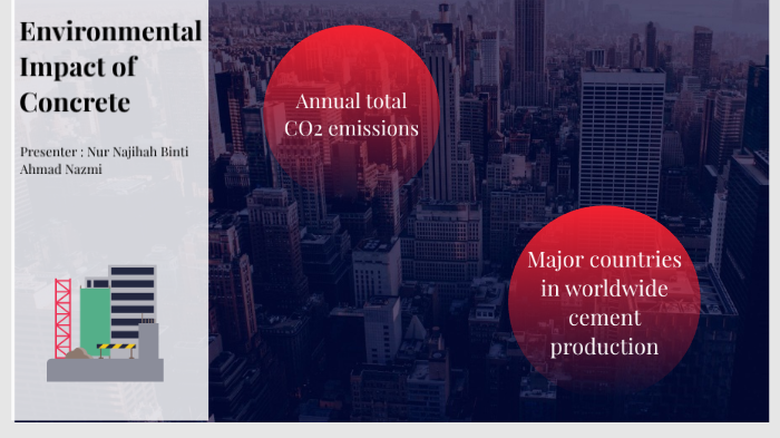 Environmental Impact of Concrete by Najihah Nazmi on Prezi