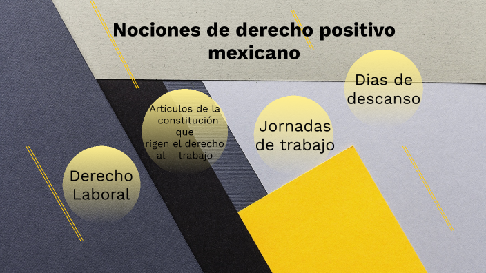 NOCIONES DE DERECHO POSITIVO MEXICANO by Diego Barcenas on Prezi