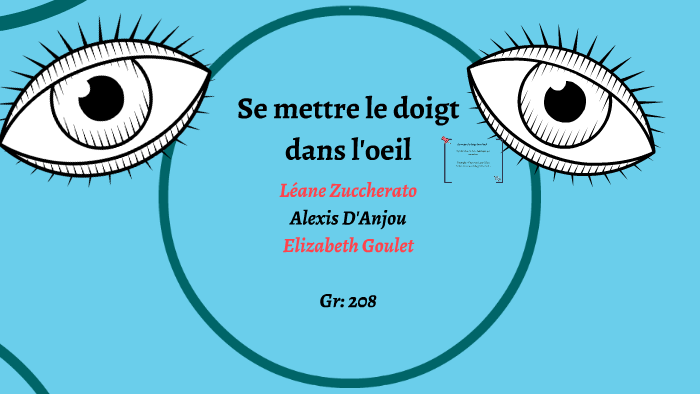 Se Mettre Le Doigt Dans Loeil By Léane Zuccherato On Prezi