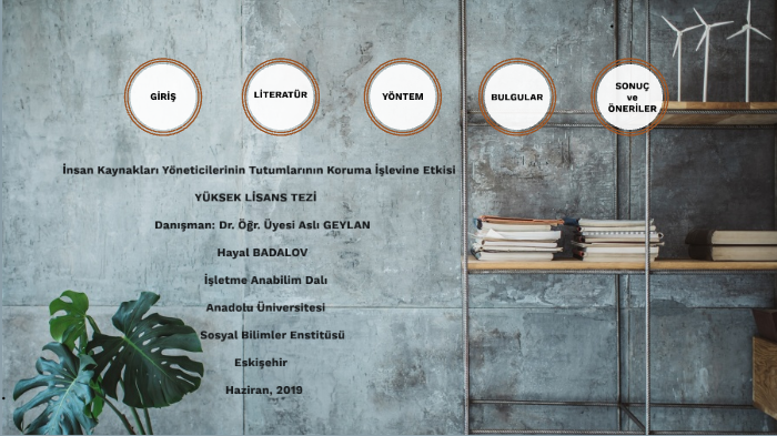 yüksek lisans tez sunumu by Sabrin Vəlizadə on Prezi