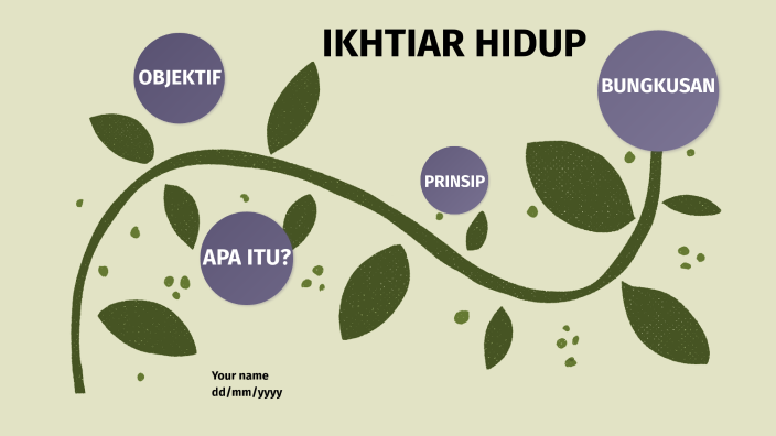 Prinsip ikhtiar hidup