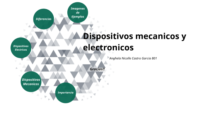 DISPOSITIVOS MECANICOS Y ELECTRONICOS by anghela castro on Prezi