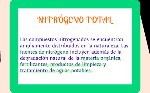 Nitrógeno Total by Natalia Becerra on Prezi