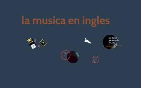 La Music En Ingles By David Arancibia