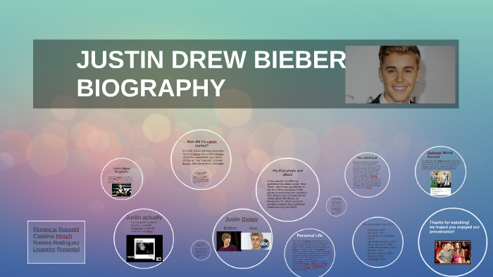 justin drew bieber biography