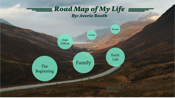 Road Map of my Life by Averie Booth