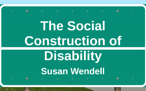 social construction of disability essay