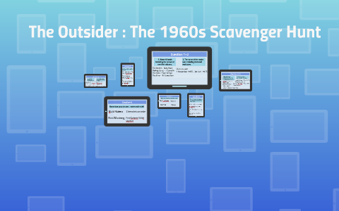 the outsiders scavenger hunt by Emily Witter on Prezi