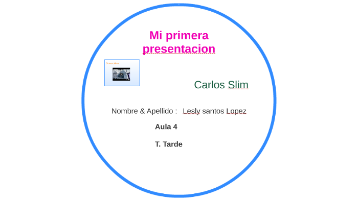 Mi primera presentacion by lesly santos lopez on Prezi
