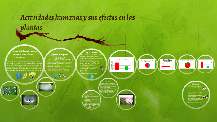 Actividades humanas y sus efectos en las plantas by Patricia Llano on Prezi