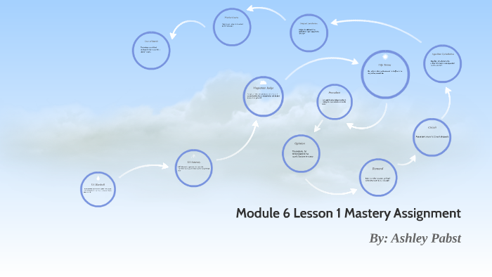 mastery assignment meaning