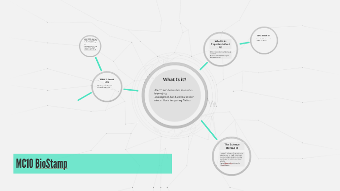 MC10 BioStamp by Catherine D on Prezi
