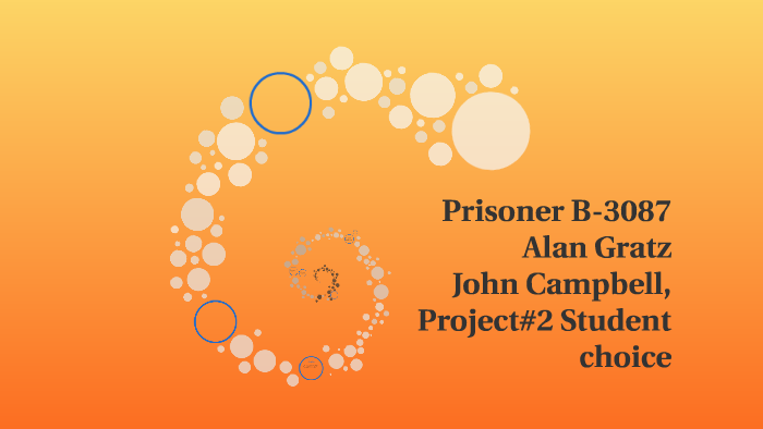 Prisoner B 3087 By John C