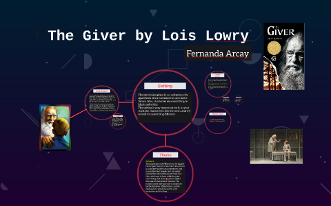 The Giver by Lois Lowry by Fernanda Arcay