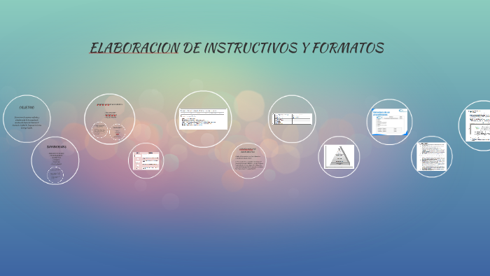 Elaboracion De Instructivos Y Formatos By Karen Trujillo 9586