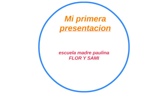 mi primera presentacion by sami y flor manya on Prezi
