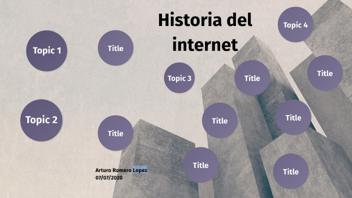 Historia del internet by Arturo Romero Lopez on Prezi