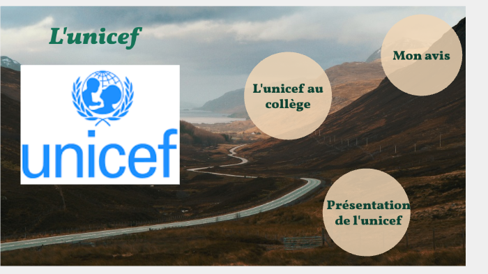 presentation of unicef