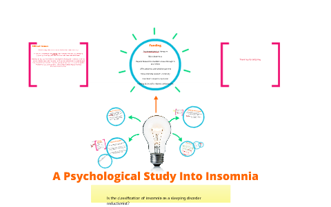 case study of insomnia