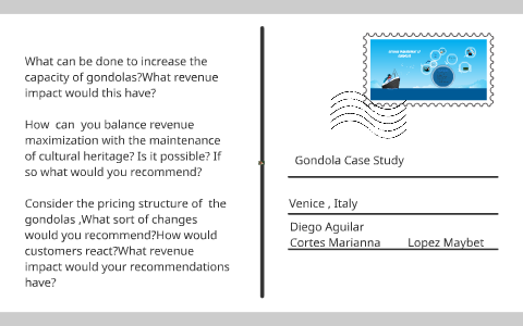 revenue management of gondolas case study