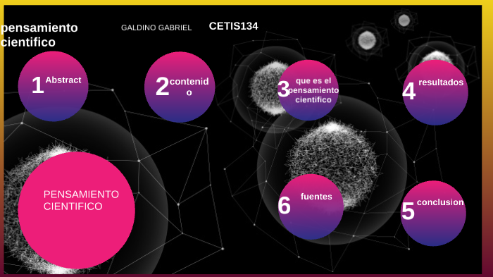 pensamiento cientifico by Gabriel13 Lopez on Prezi