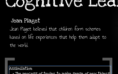 Cognitive Learning Theory by on Prezi