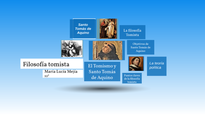 Santo Tomas De Aquino Y La Filosofia Tomista By Maria Lucia Mejia P de aquino y la filosofia tomista