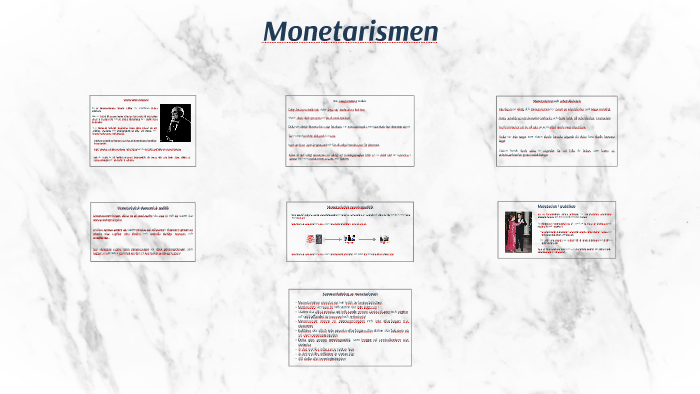 Monetarismen By Gustav Wigren On Prezi