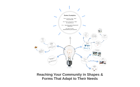 Reaching Your Community in Shapes & Forms That Adapt to Their Needs by ...