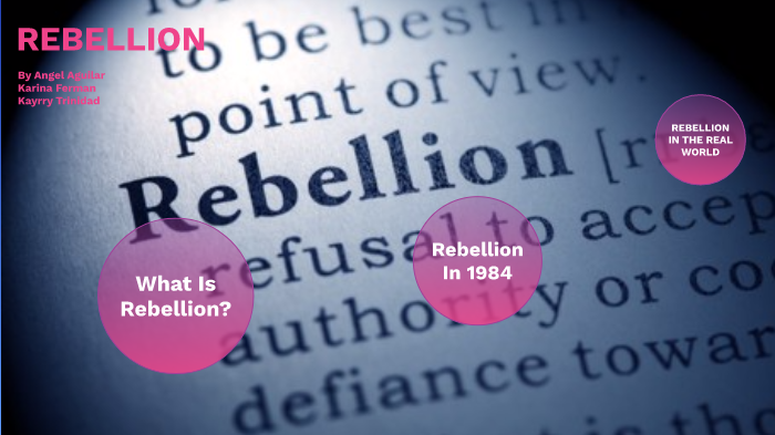 Rebellion in 1984 by