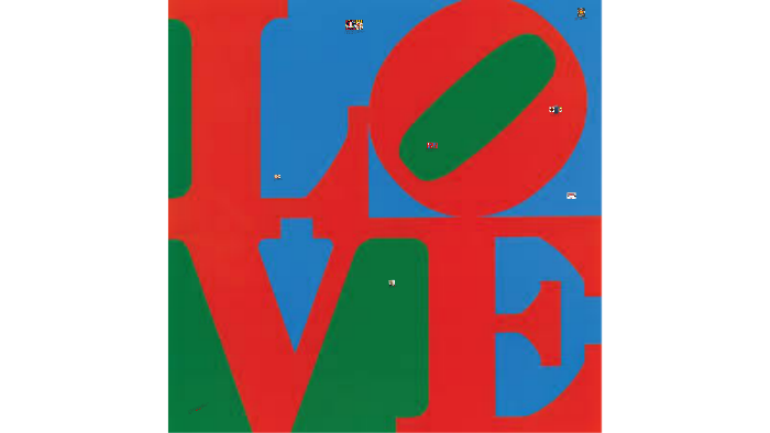 Robert Indiana Pop-Art 1960's by megan bosack