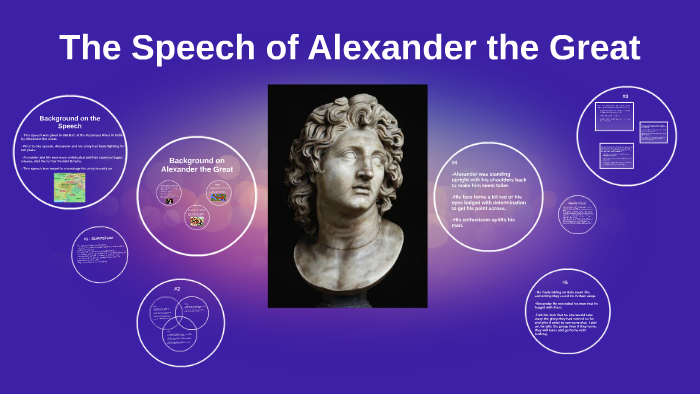 speech of alexander the great