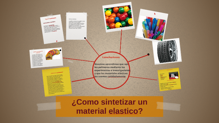 Experimentos Sobre Como Sintetizar Un Material Elastico
