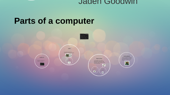 Parts of a computer by Jaden Goodwin on Prezi